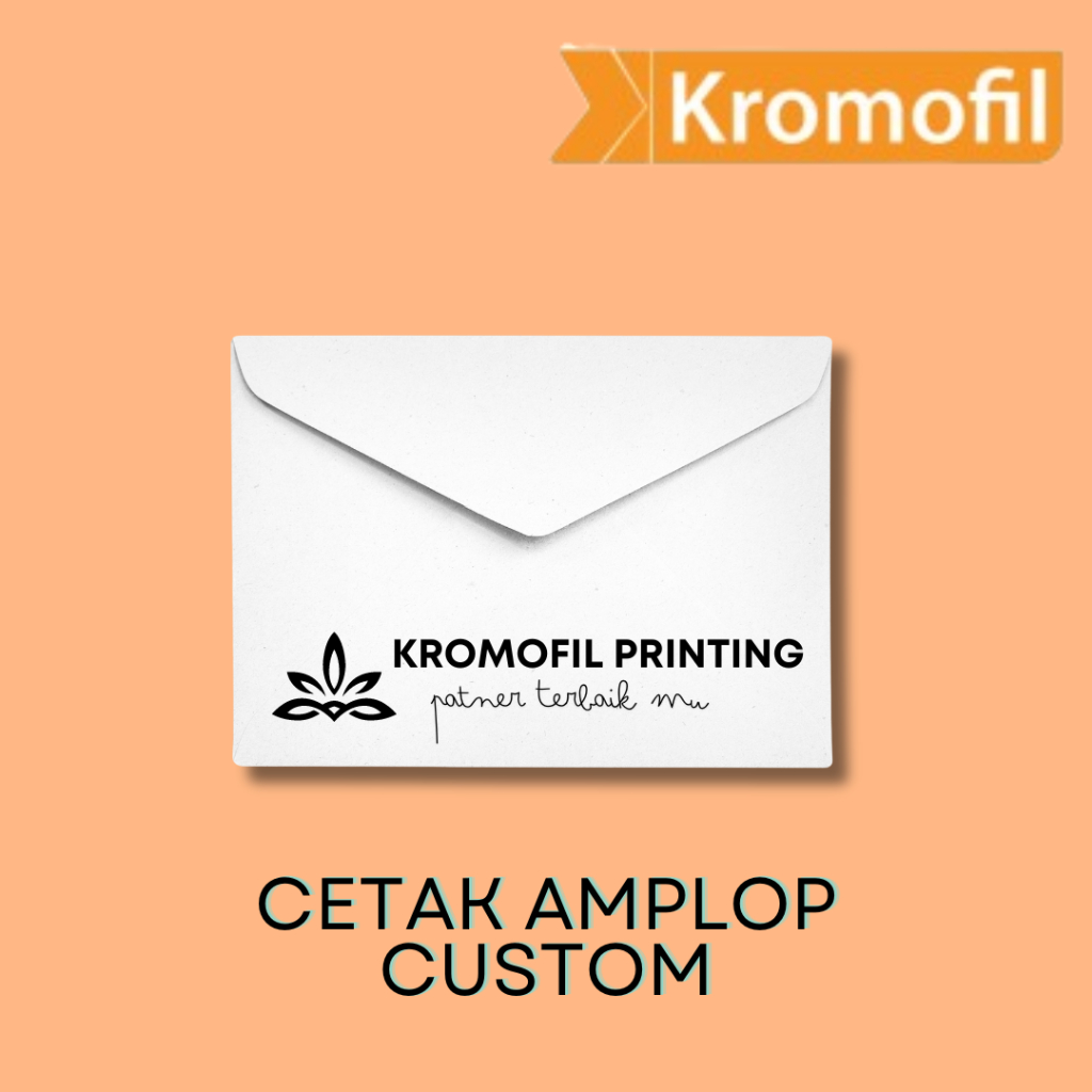 

Cetak Amplop Kop Surat Custom 11x23 Cm Putih