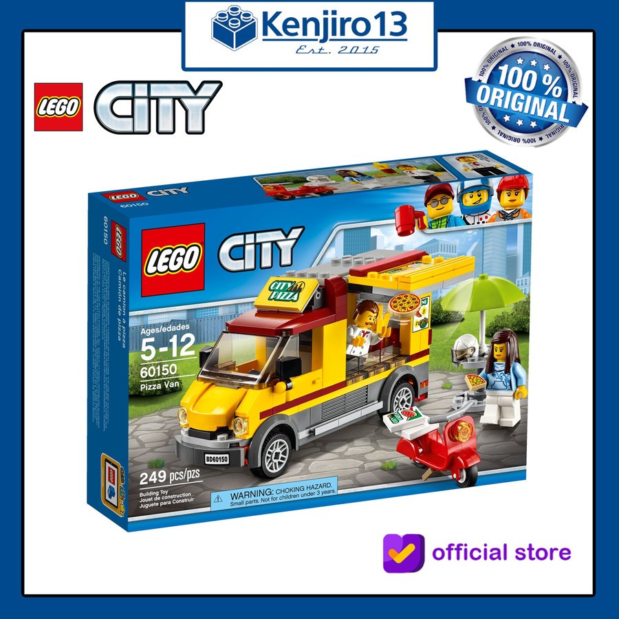 Lego City 60150 Pizza Van