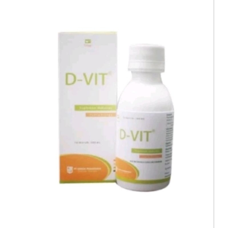D Vit sirup 100ml vitamin D3 untuk anak