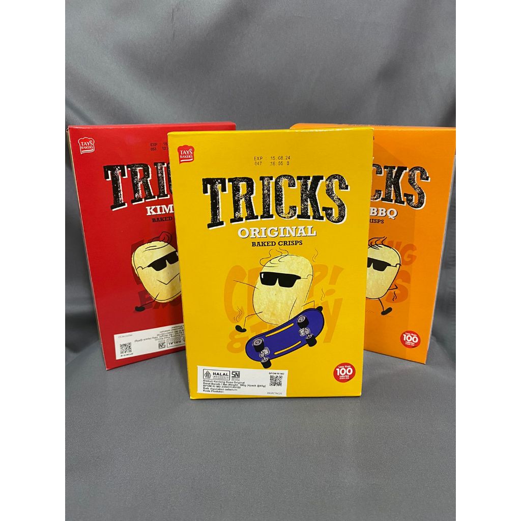 

Tricks Potato Biscuits 24 Box x 4 x 45 gr (Karton New)