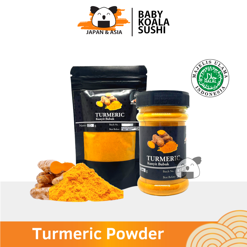 

NATURAL TURMERIC POWDER 50 g | Bubuk Kunyit