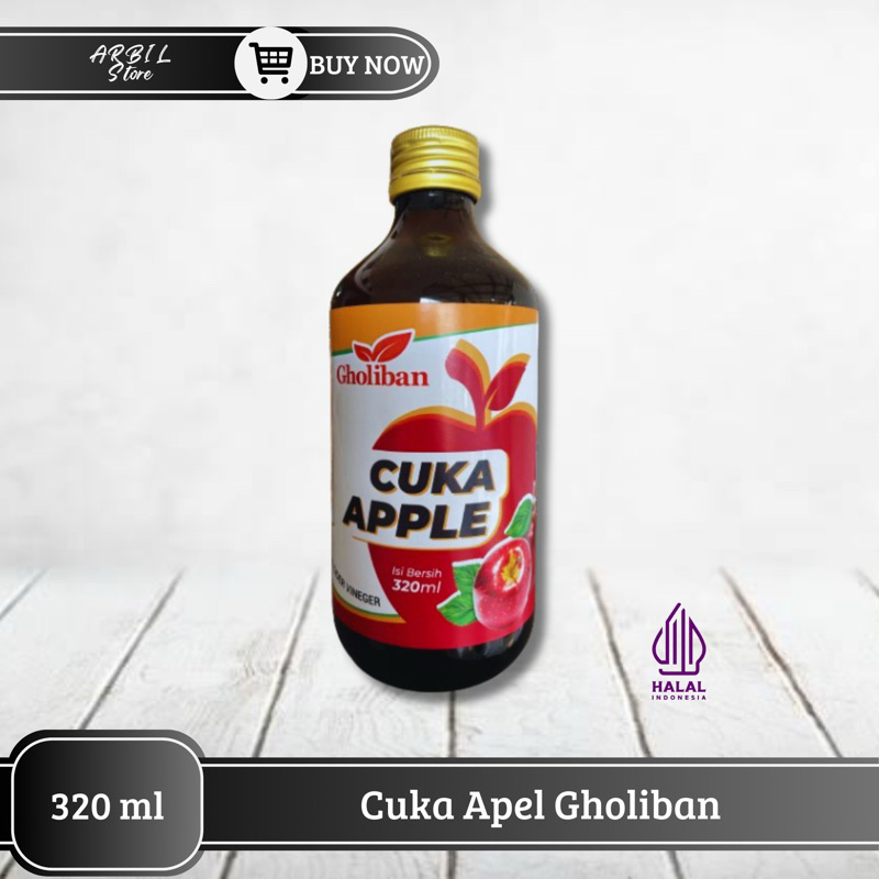 

Cuka Apel Gholiban 320 ml