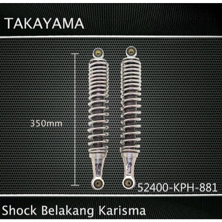Shock Sok Breges Belakang KPH Karisma Ori Tky