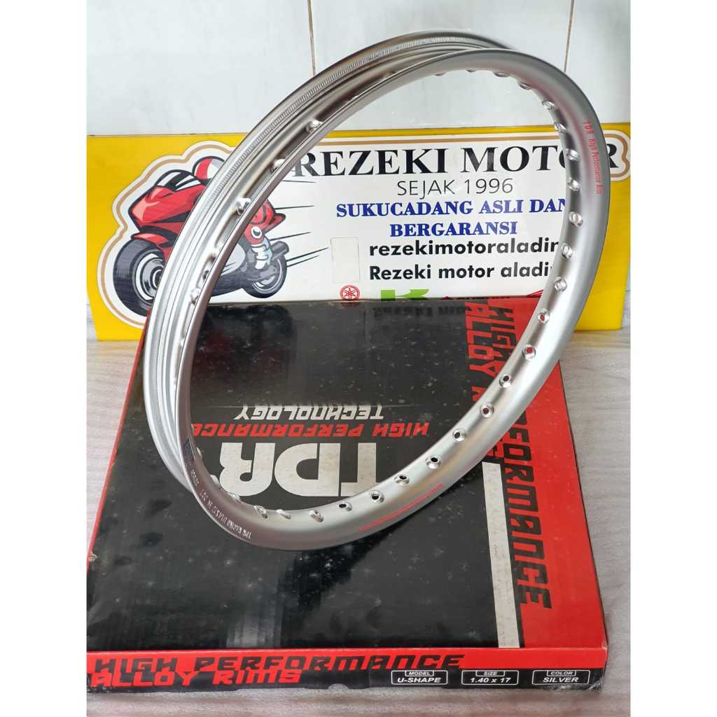 VELG PELEK TDR U SHAPE 140 RING 17 SILVER ORIGINAL TDR