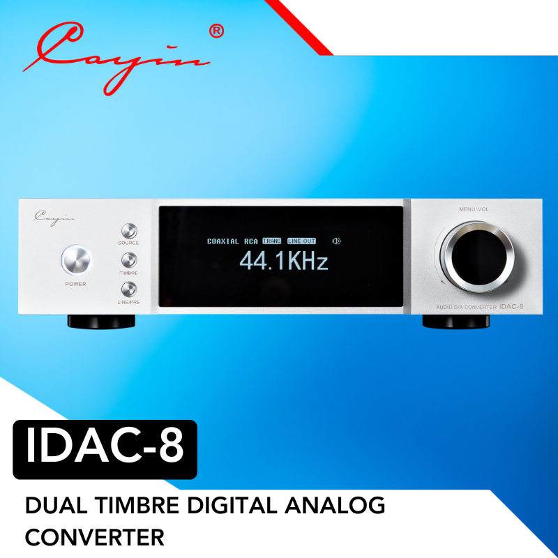 CAYIN iDAC-8 iDAC8 DAC Dual Timbre Digital Analog Converter