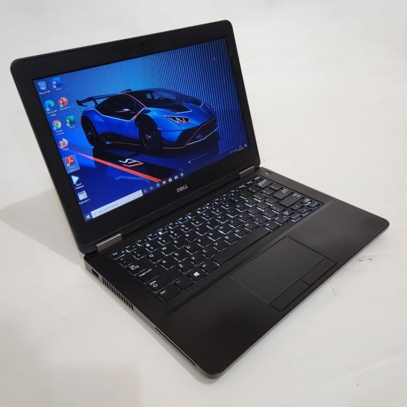 Laptop slim/Tipis Peforma kencang Dell Latitude e5270  - Core i5 Gen6 - Ram 8gb - Ssd 256gb