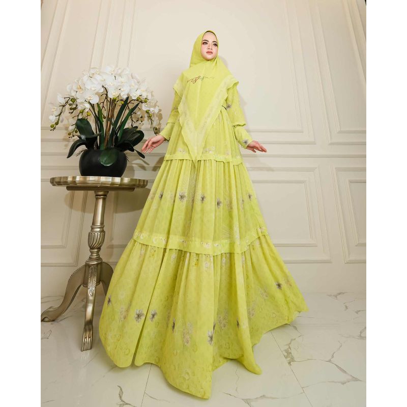 NADRA SET SYARI ORI GAMIS DIGITAL PRINTING