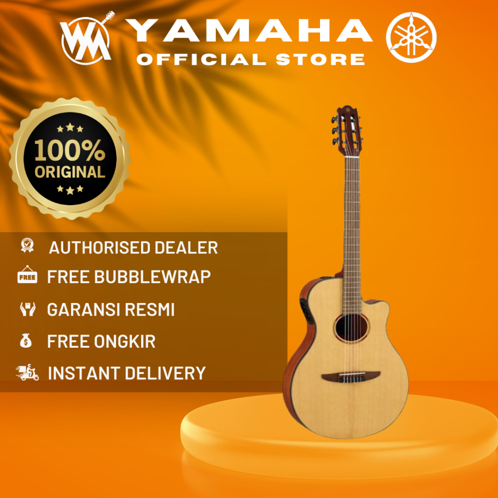 Yamaha NTX1 Gitar Nylon Akustik Elektrik / NTX 1 / NTX-1 - NATURAL