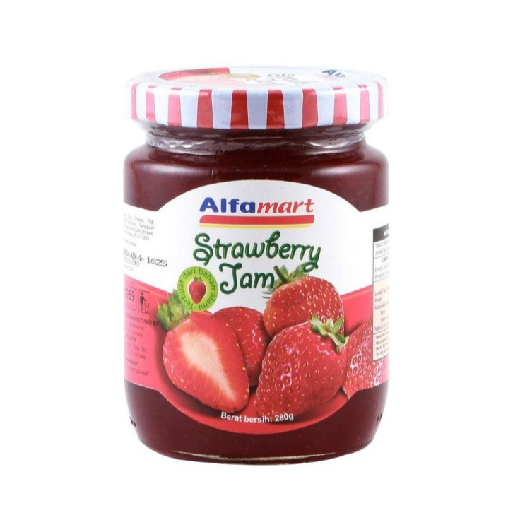 

Alfamart selai stroberi strawberry jam 225 gr
