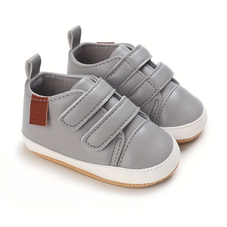 Sepatu Baby Boy 0 6 Bulan Prewalker zapatos lisos Newborn Unisex Tali Sneakers