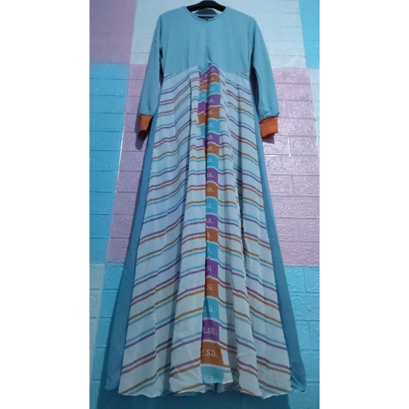 gamis sisesa 1 set ori ready