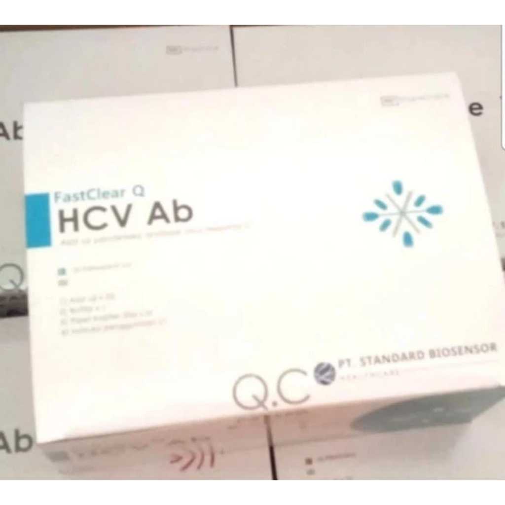 SD Biosensor FastClear Q HCV Test isi 25