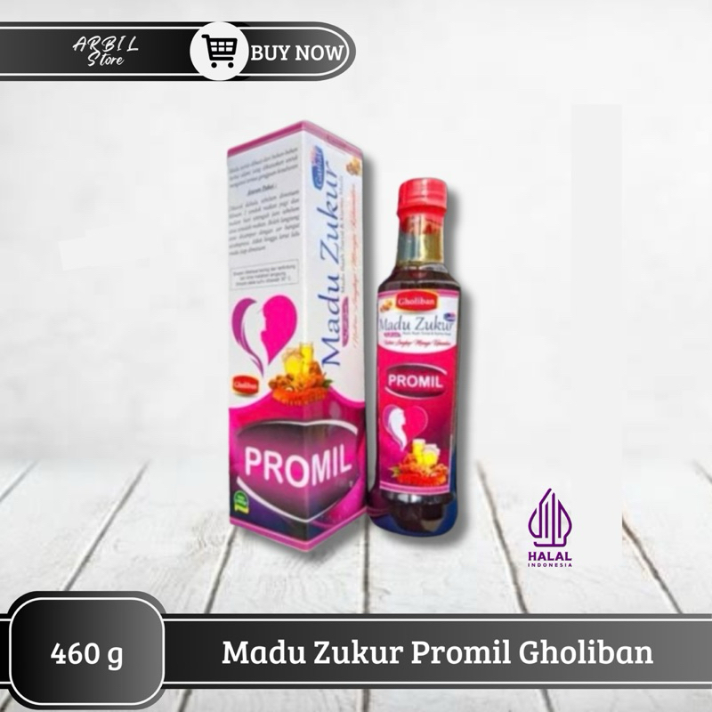 

Madu Zukur Promil Gholiban 460 gram