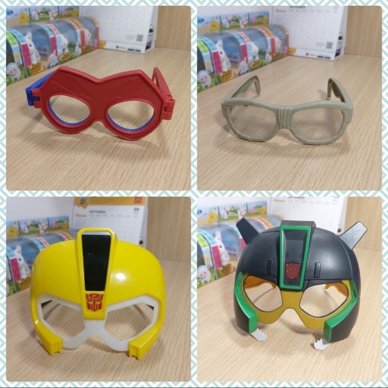 Kacamata Anak Karakter Transformers Happy Meal Mcd Original