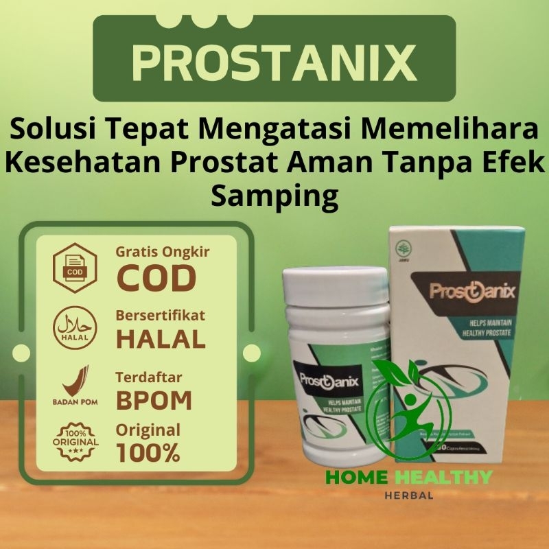 Prostanix Obat Prostat Herbal Ampuh Asli Original BPOM