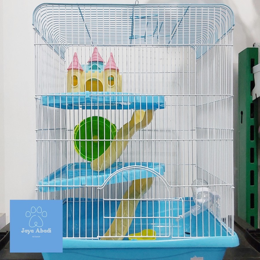 KANDANG HAMSTER Tingkat Rumah Hamster Kandang untuk Hamster - PRINCESS