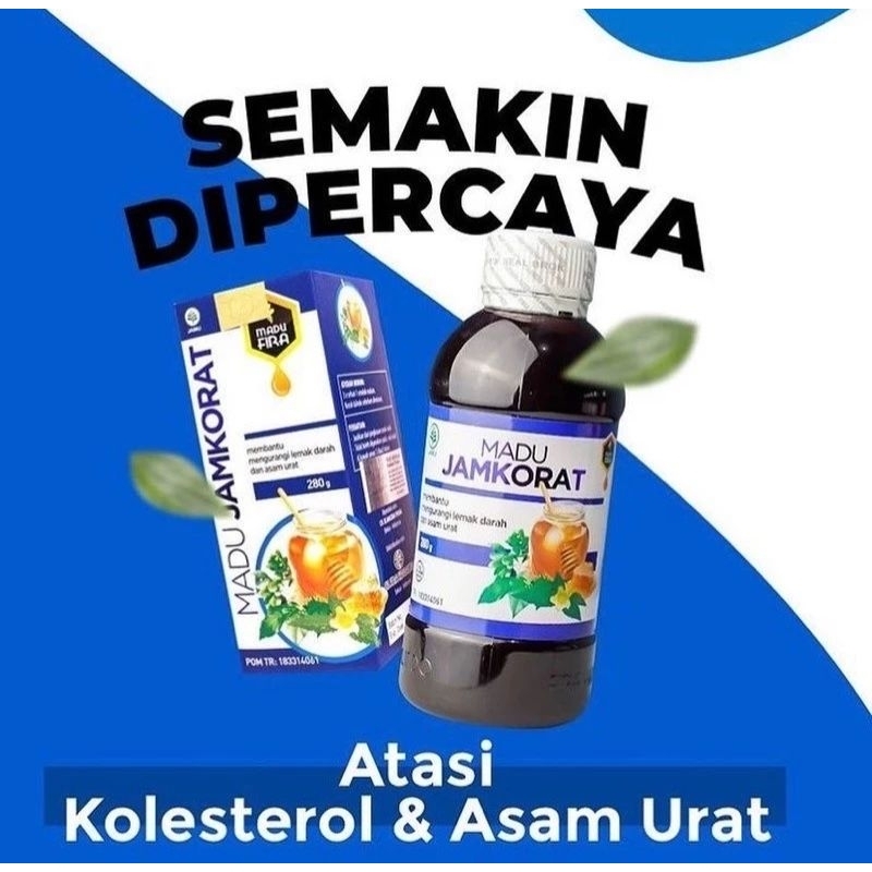 MADU JAMKORAT//MADU ASAM URAT & KOLESTEROL//ORIGINAL//JAMU
