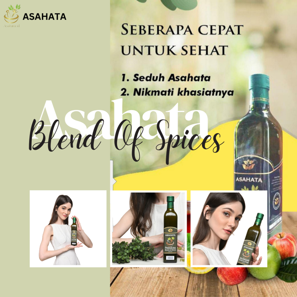 

Minuman Herbal Asahata Blend Of Spices Dapat Melangsingkan Tubuh Tanpa Efek Samping