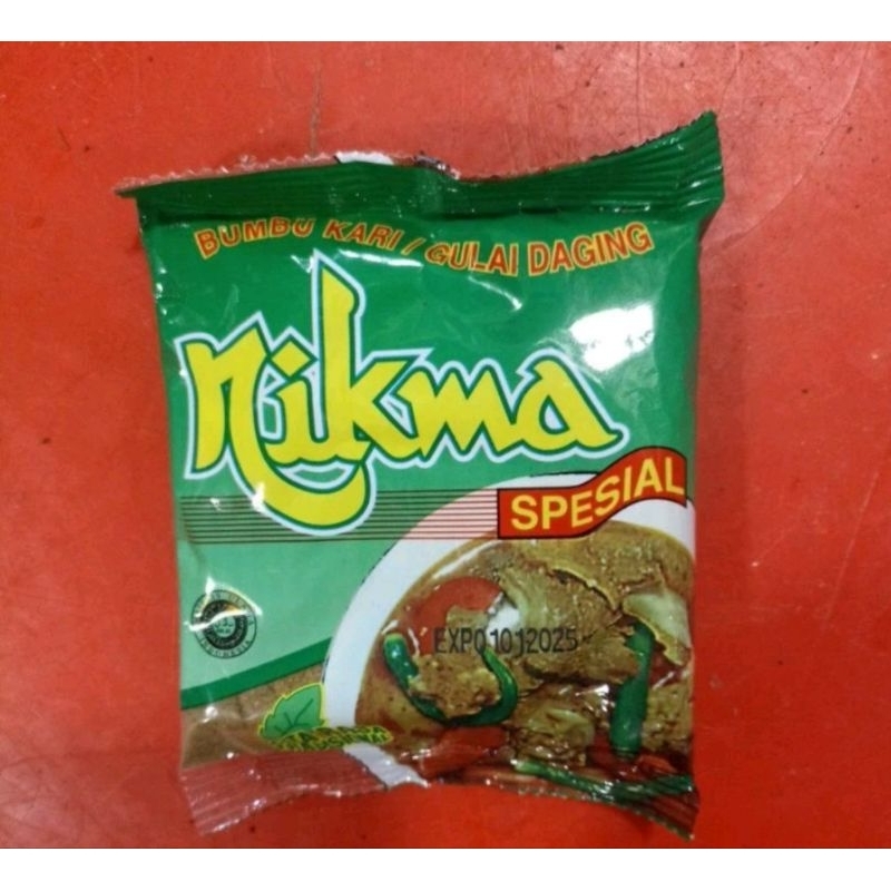 

Bumbu NIKMA ASLI MASAKAN PADANG (gulai kari / Kalio)