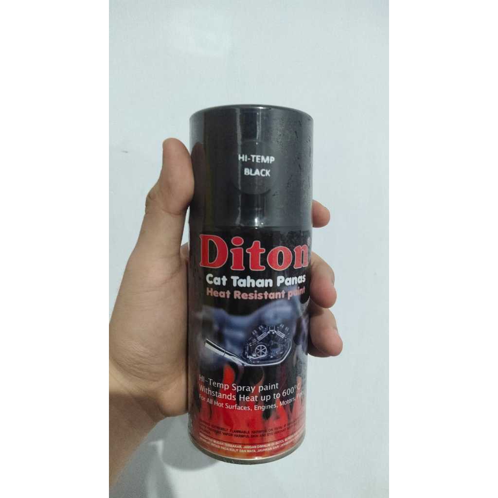 PILOX DITON HI TEMP BLACK UNTUK KNALPOT