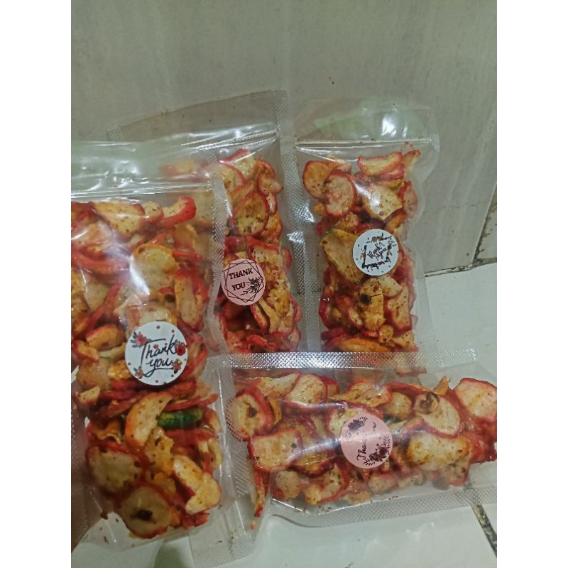 

keripik seblak pedas khas surabaya