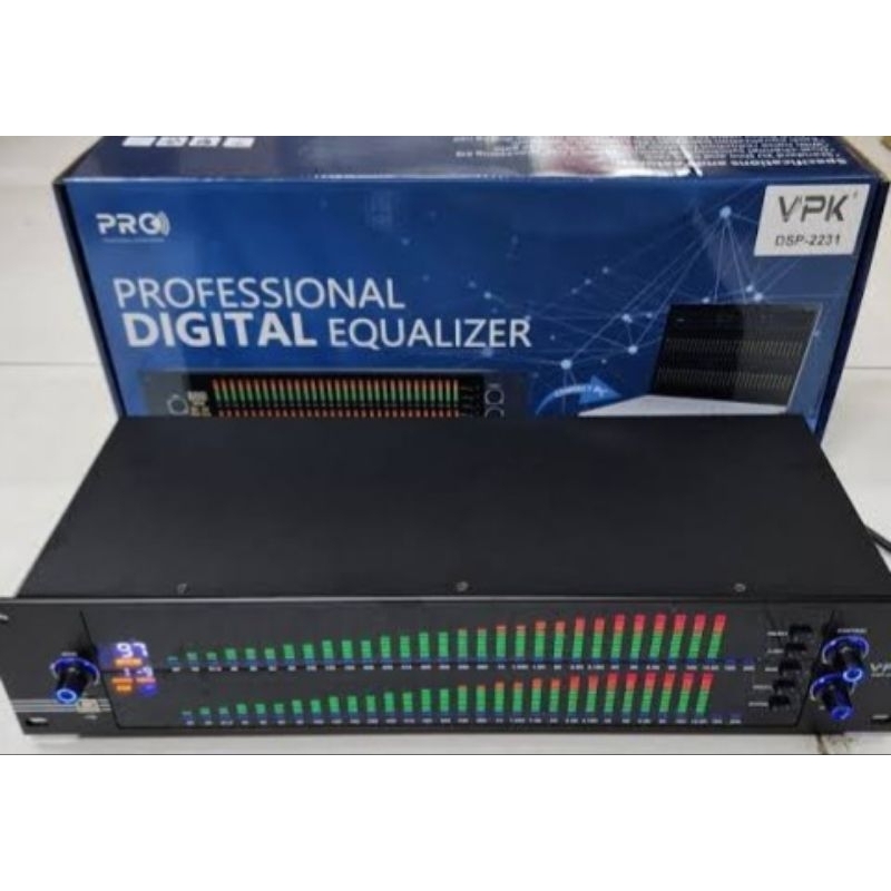 equalizer digital 2231 bekas rasa baru.pemakaian priadi.dati beli belum kepakai