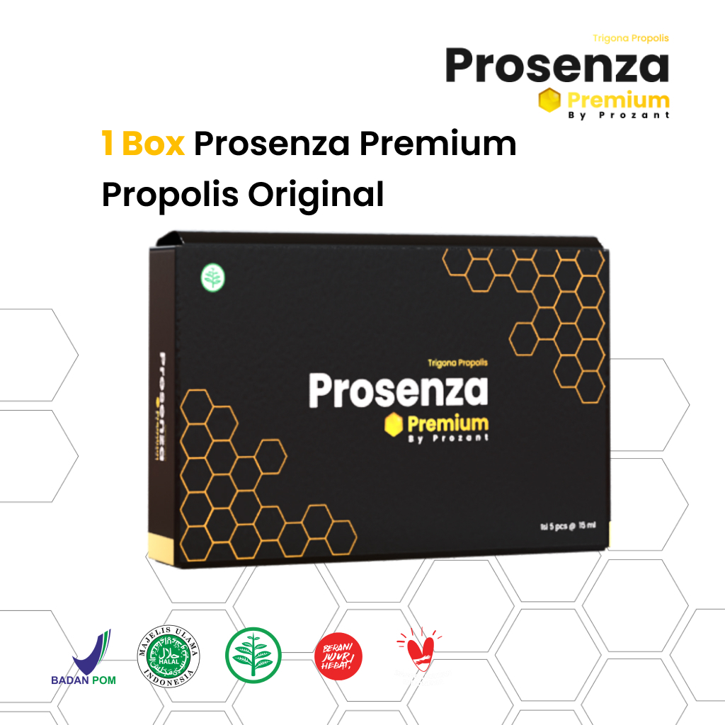 [PROMO HERBAL] Prosenza Propolis | Prosenza By Prozant | Meningkatkan Daya Tahan Tubuh, Bantu Atasi 