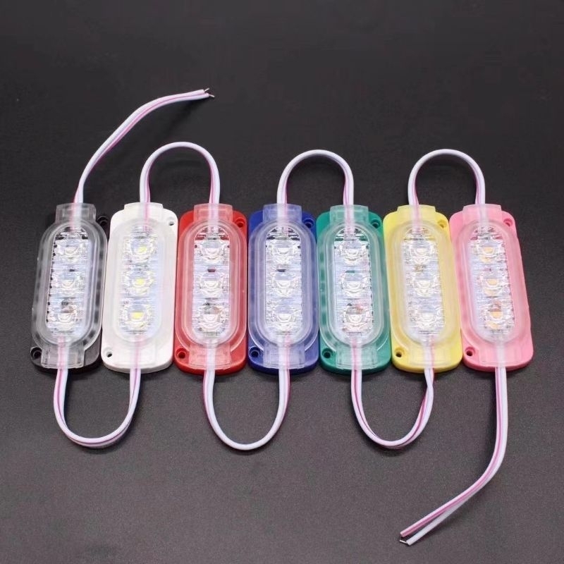 10 pcs lampu LED 3 mata kedip otomatis variasi kendaraan