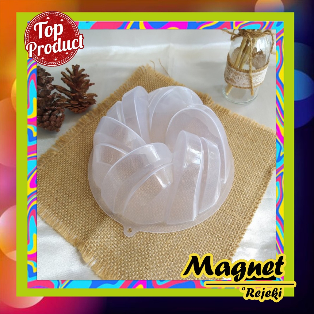 (1 pcs) Cetakan Puding Marmer 17 cm / Cetakan Kue Marmer Weavia / Cetakan Marmer Cake