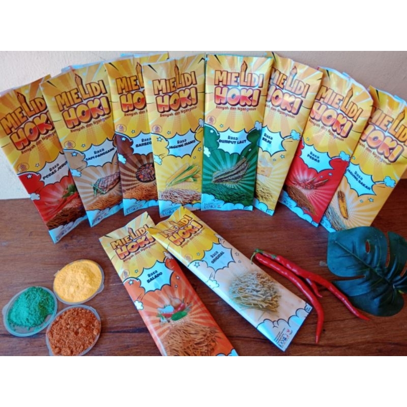 

MIE LIDI HOKI PER CRTON ISI 50PCS ALL VARIAN RASA