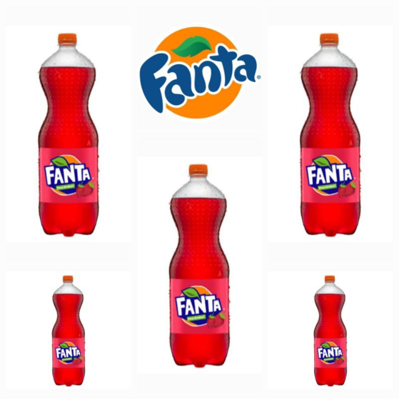 

Fanta Minuman Berkarbonasi Rasa Strawberry 1 Liter