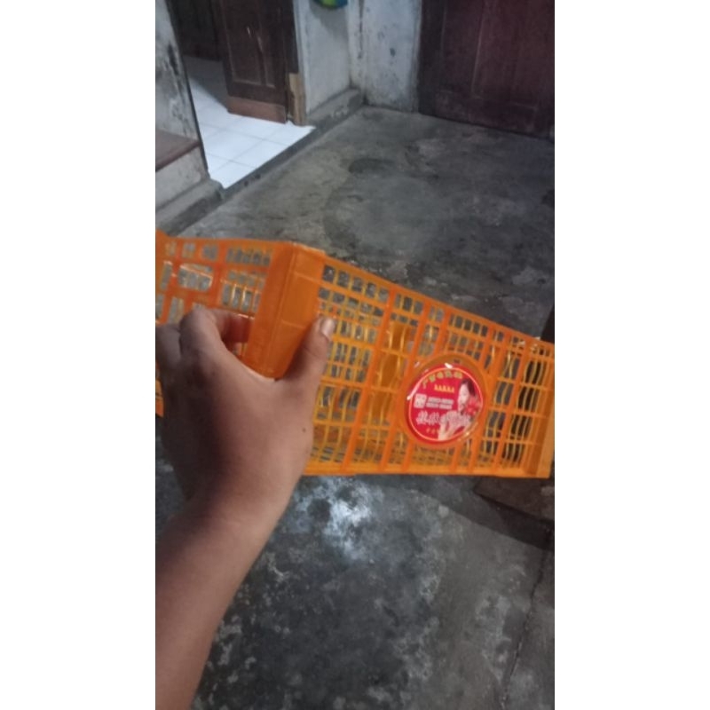 KERANJANG PLASTIK BEKAS BUAH , KERANJANG SERBAGUNA ,KERANJANG MURAH