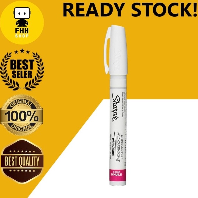 

Sharpie MEDIUM Oil Paint Marker White for Sneakers Adidas Boost NMD KODE J1Z8