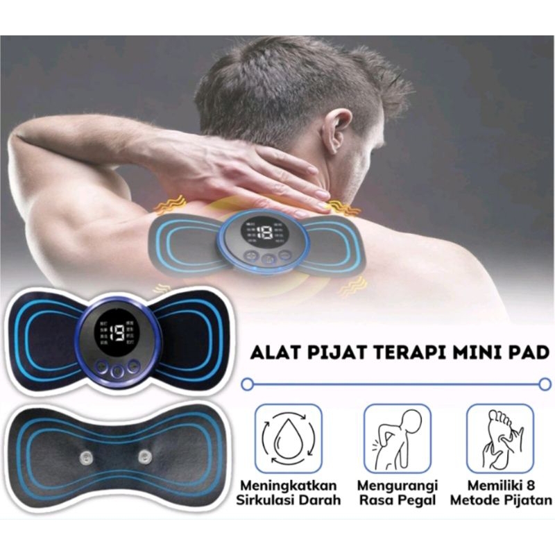 Alat Pijat Elektrik Mini Pad | Alat Terapi Pijat Punggung Kaki Tangan Serbaguna Bantal Pijat Alat Pi