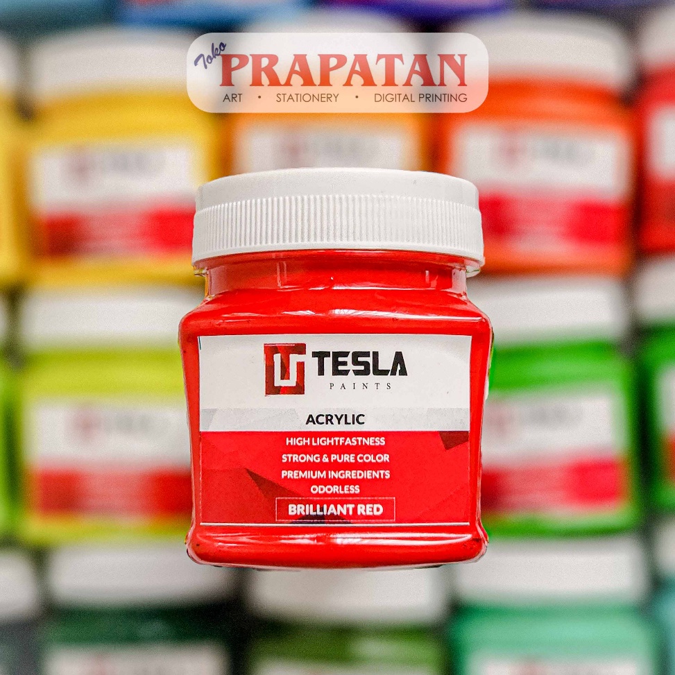 

Cat Akrilik Tesla 125ml Tesla Acrylic KODE S6X4