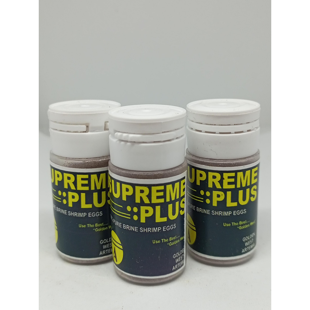 Artemia Supreme Plus Golden West 10gr Kultur Pakan Burayak Ikan Cupang Guppy