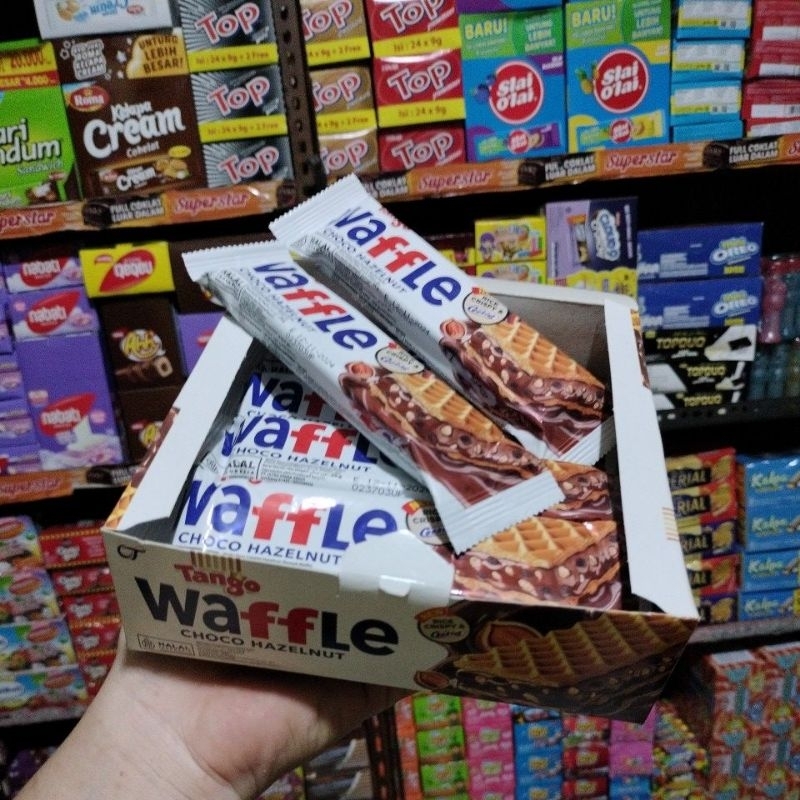 

TANGO/WAFFLE CHOCO HAZELNUT 1 BOX ISI 12 PICS