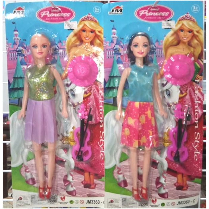 Mainan Boneka Barbie Biola 1 pcs