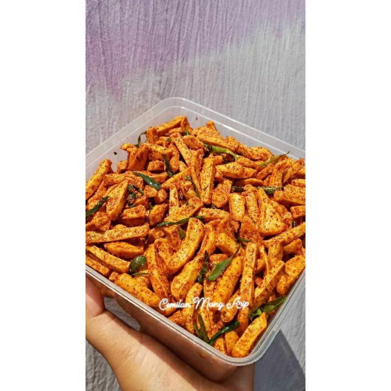 

Basreng pedas daun jeruk 250g