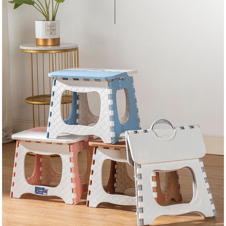 Harga Termuraah KURSI JONGKOK PLASTIK LIPAT ANAK BANGKU PLASTIK JONGKOK LIPAT PREMIUM