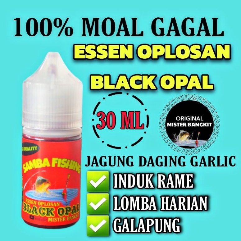 MURAH Essen Ikan Mas Oplosan Black Opal Mister Bangkit