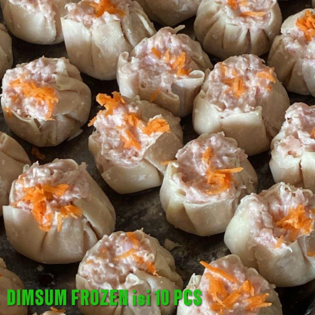 

Dimsum Ayam Premium Frozen Toping Lengkap isi 10 pcs 20 Pcs 30 Pcs PREMIUM & HALAL, FREE Saus Merah