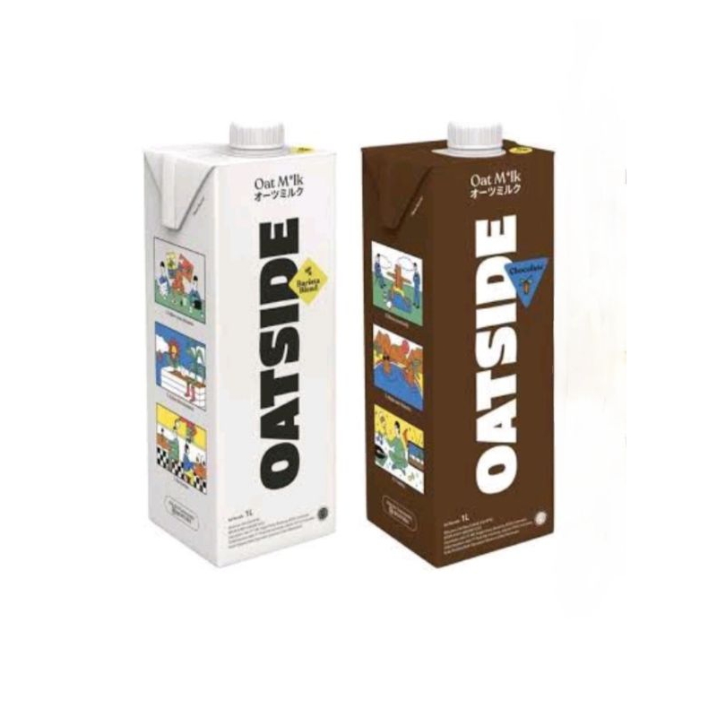 

Oatside Oat Milk Barista Blend 1 Liter / Original / Chocolate -BEST PRICE-