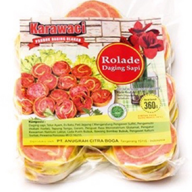 

Karawaci Rolade Daging Sapi 360 gram