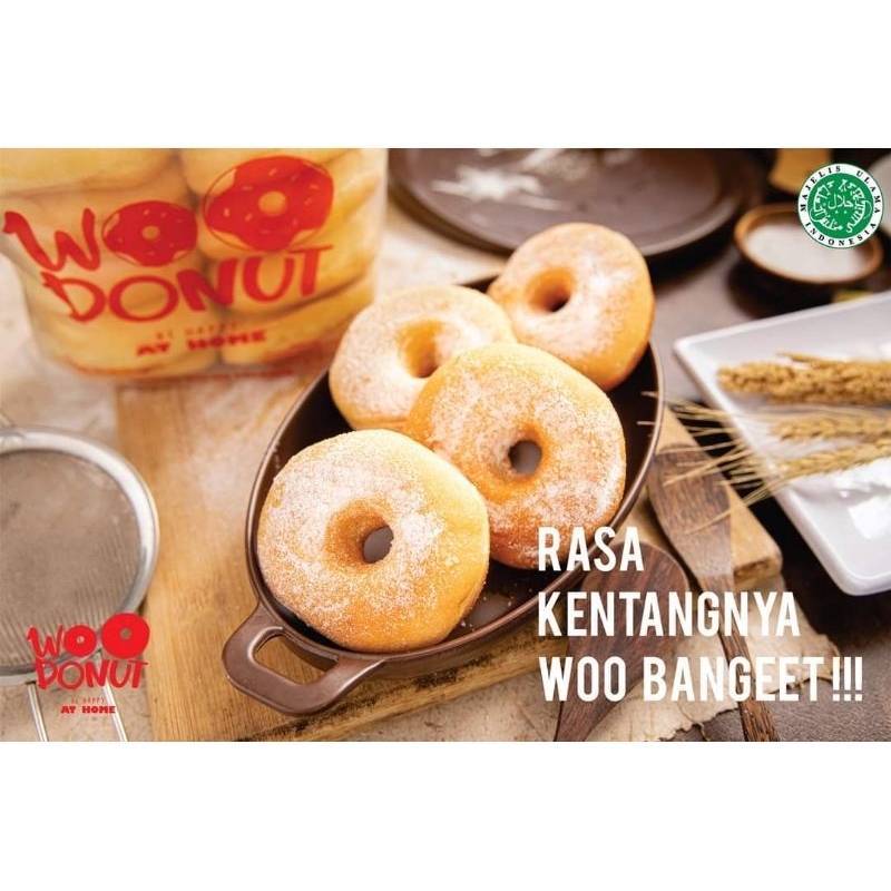 

Donat Kentang Woo isi 10