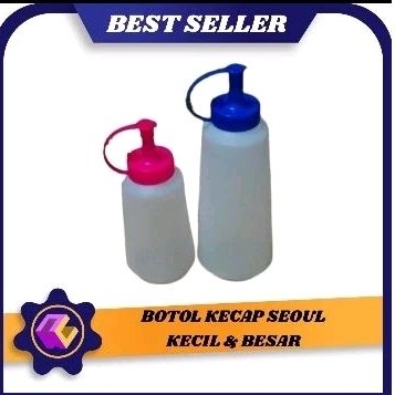 CNA Botol Kecap Seoul / Botol Kecap Plastik Bakso / Botol Saos Plastik