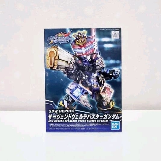 SD Gundam World Heroes SDW Heroes Sergeant Verde Buster Gundam Bandai