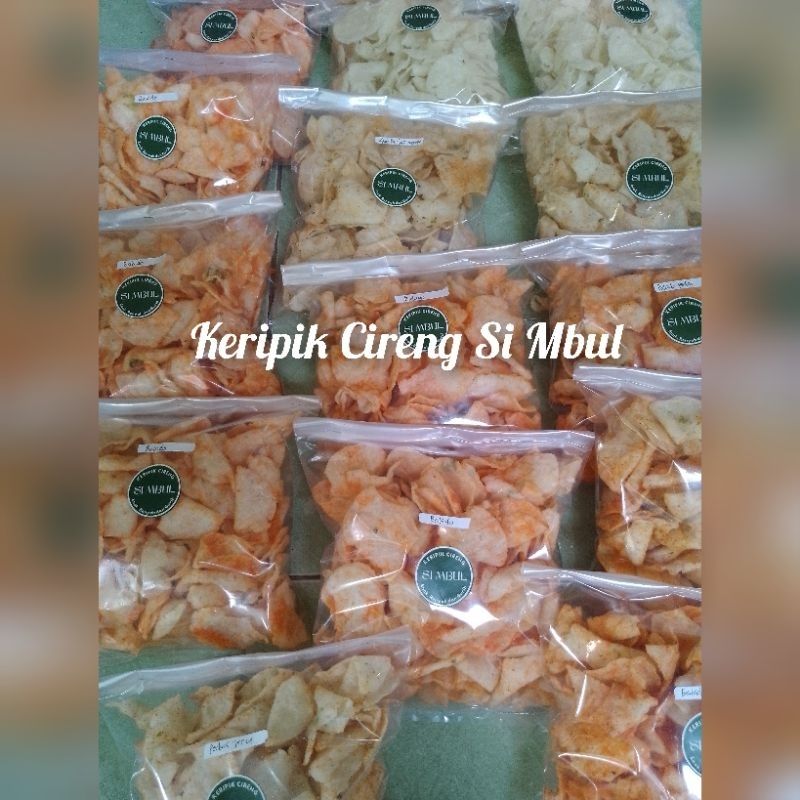 

Keripik Cireng Si Mbul 200gram Jagung bakar