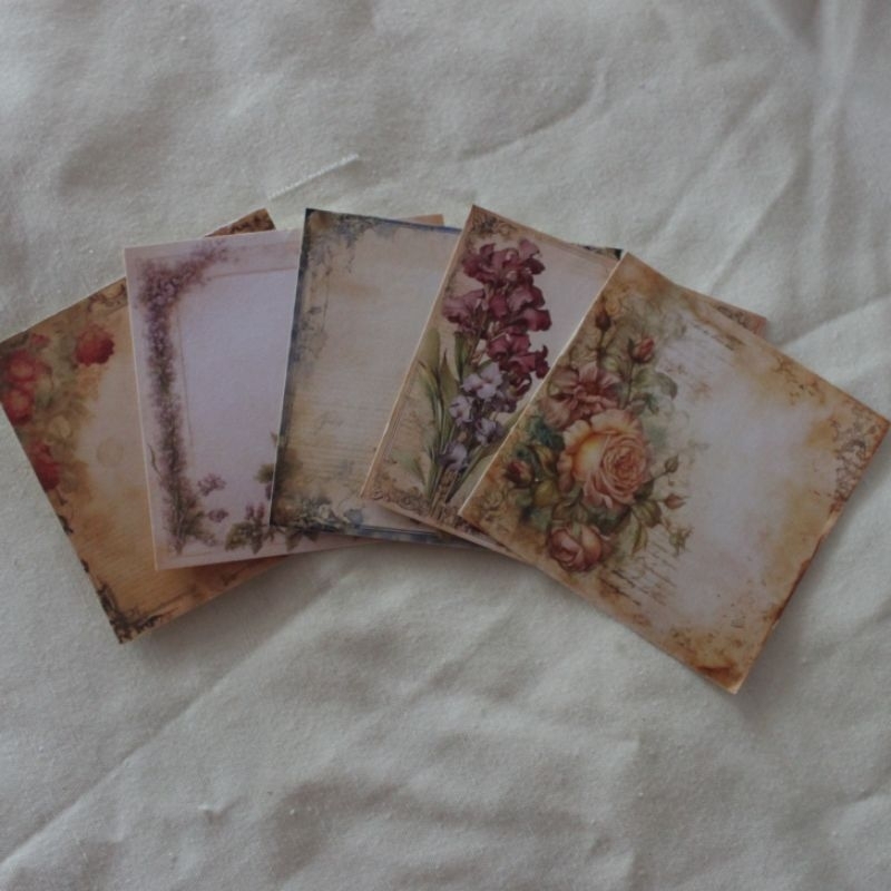 

Stiker flower / stiker vintage / stiker shabby