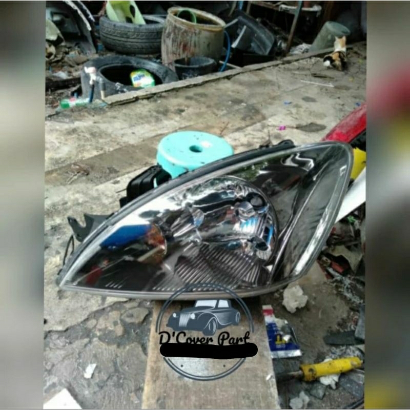 Headlamp lampu depan mitsubishi lancer evo 7 cedia